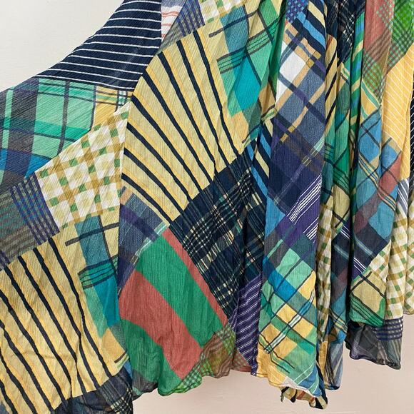 Free People Samara Smocked Maxi Dress - Light Combo - Size Small - Picture 8 of 12